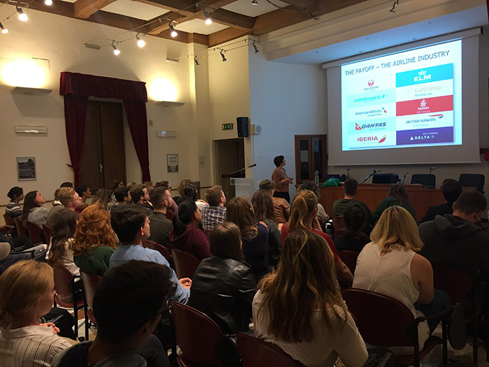 Alitalia at The American University of Rome